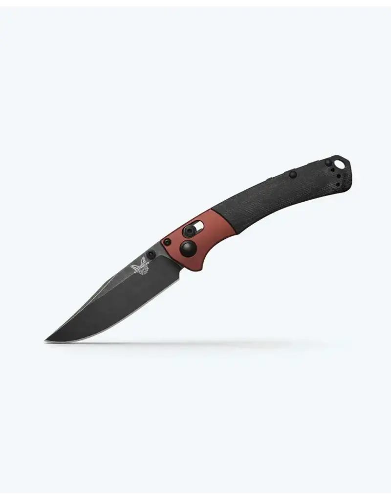 Benchmade Mini Crooked River Cuivre Brûlé Micarta Noir