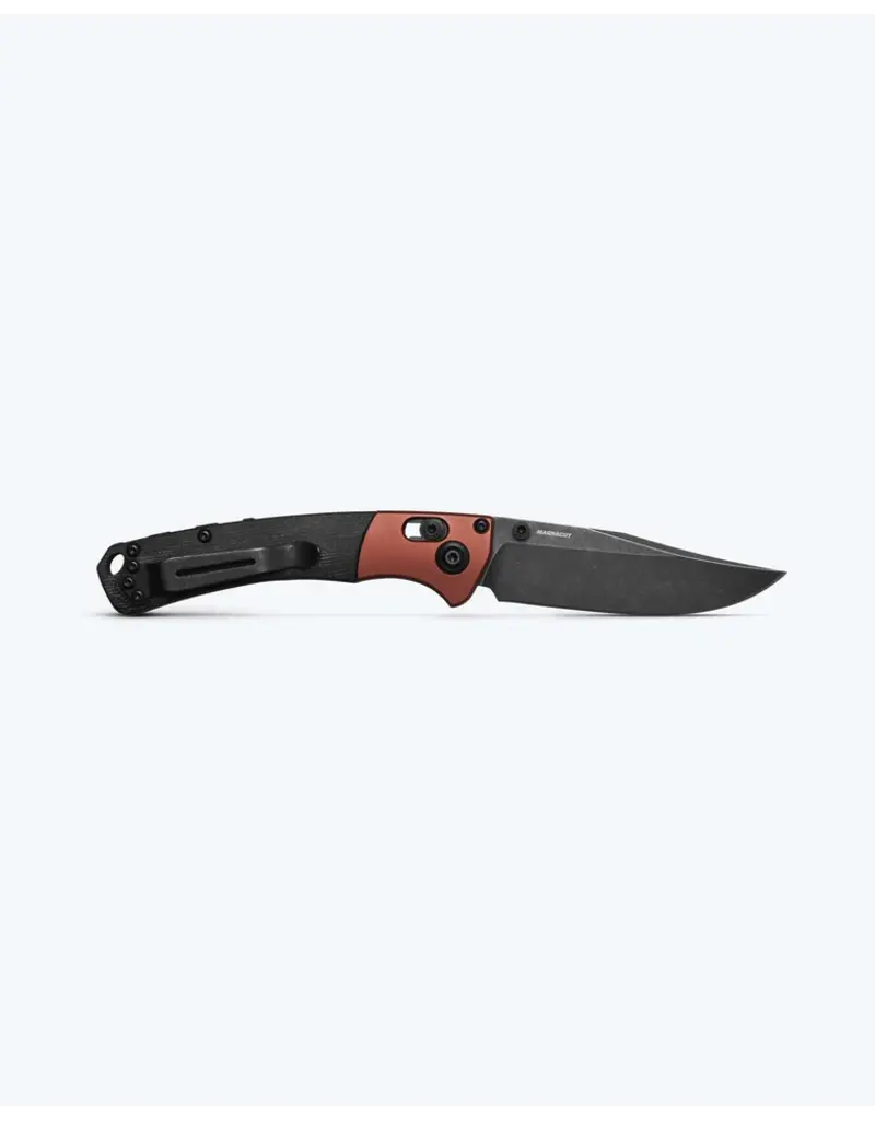 Benchmade Mini Crooked River Burnt Copper Black Micarta