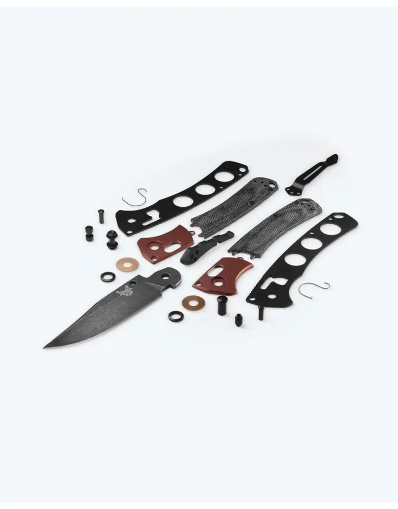 Benchmade Mini Crooked River Burnt Copper Black Micarta