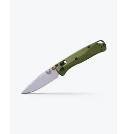 Benchmade Mini Bugout Woodland Green Drop-point