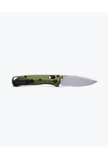 Benchmade Mini Bugout Vert Forêt Drop-point