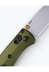 Benchmade Mini Bugout Vert Forêt Drop-point