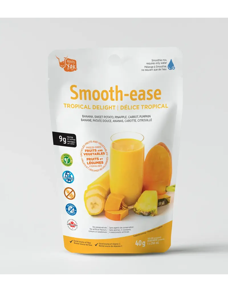 Happy Yak Smooth-Ease Délice Tropical (1 PK)