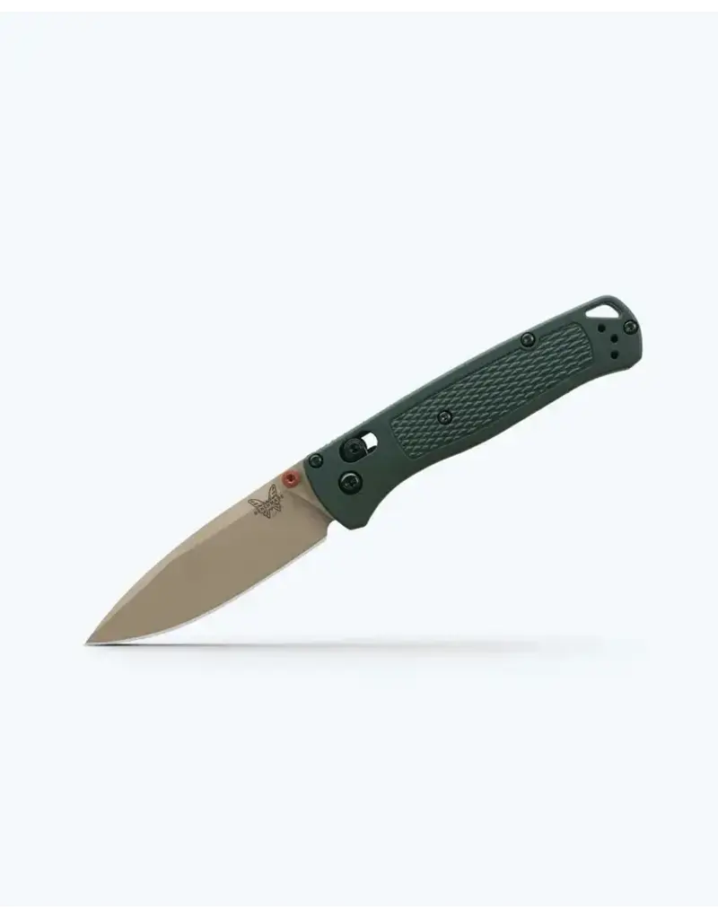 Benchmade Point de largage de Bugout Taiga Vert Grivory