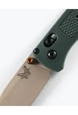 Benchmade Bugout Taiga Green Grivory Drop-Point