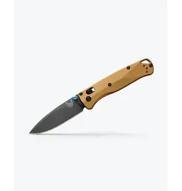Benchmade Bugout Burnt Brass Aluminum
