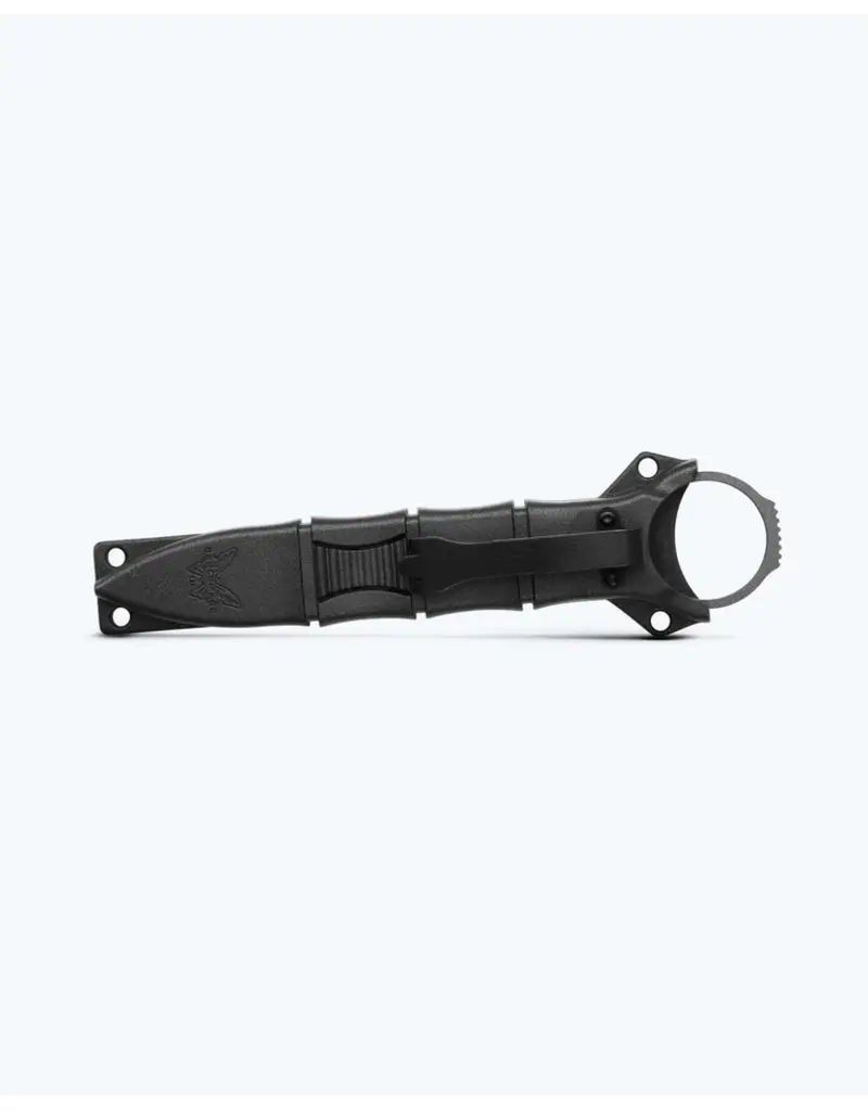 Benchmade MINI-POIGNARD SOCP EN TUNGSTÈNE CERAKOTE, ÉTUI NOIR