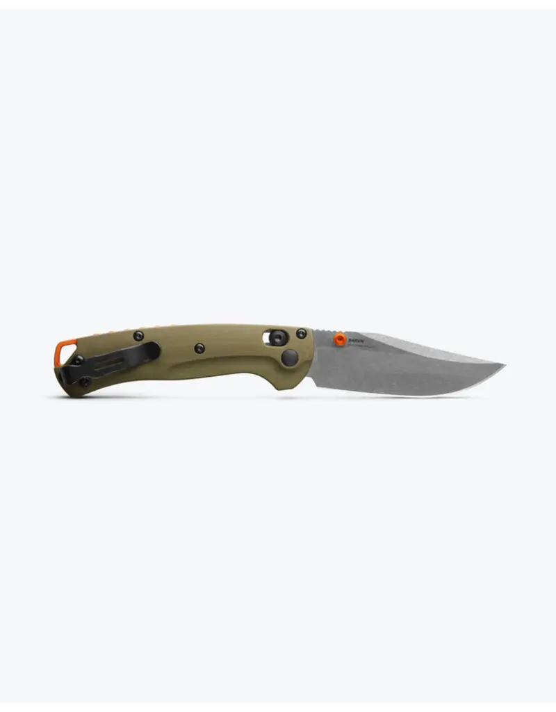 Benchmade Mini Taggedout OD Vert G10