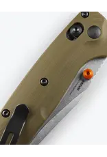 Benchmade Mini Taggedout OD Green G10
