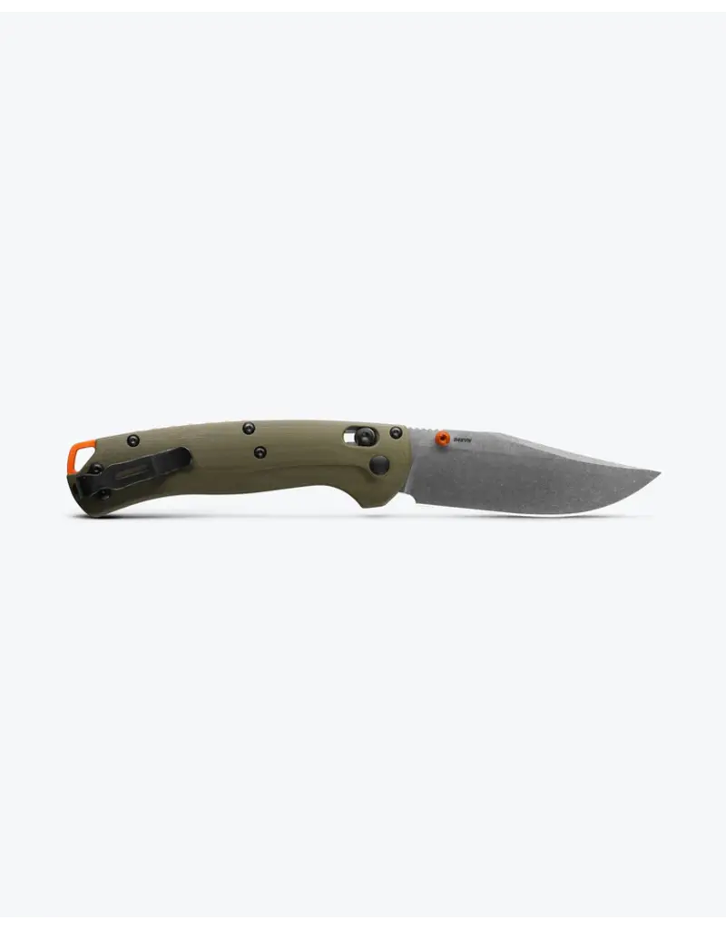 Benchmade G10 vert olive étiqueté