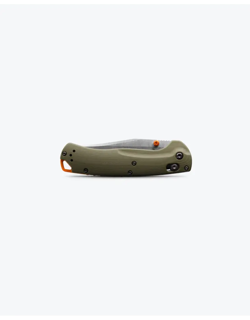Benchmade G10 vert olive étiqueté