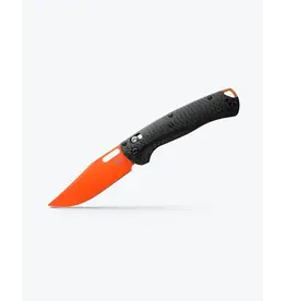 Benchmade Taggedout Carbon Fiber Orange Blade