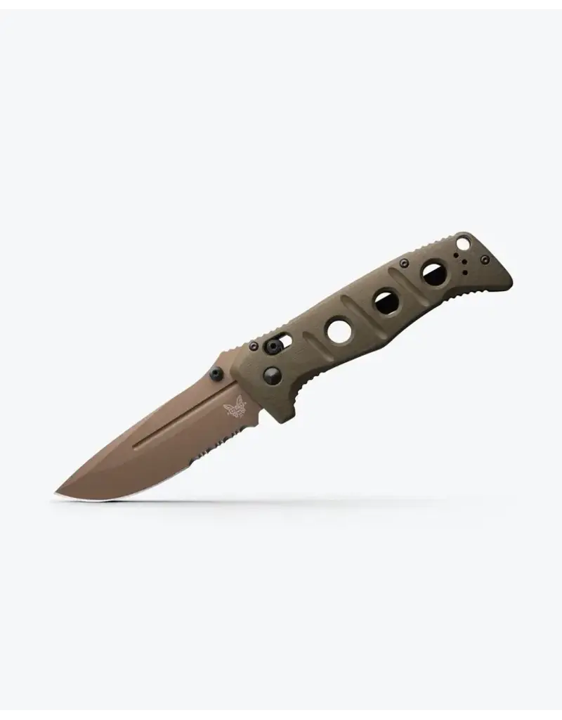 Benchmade Adamas OD Green G10 Drop-point