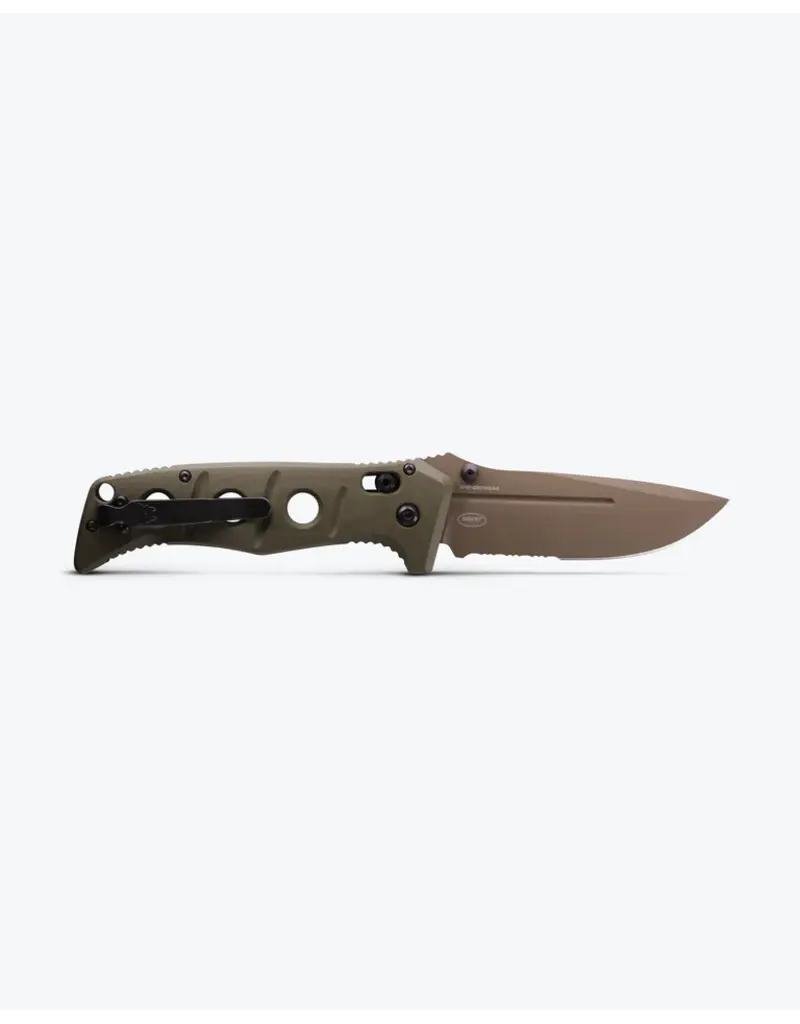 Benchmade Adamas OD Green G10 Drop-point