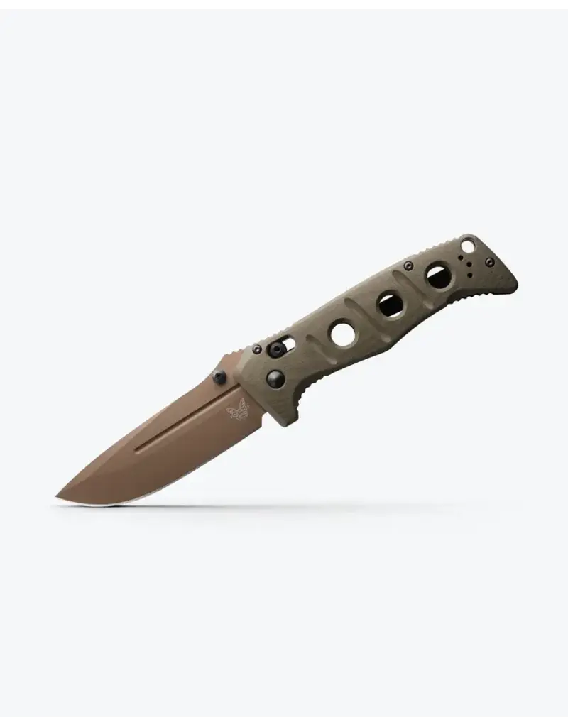 Benchmade Adamas OD Green G10 Drop-point