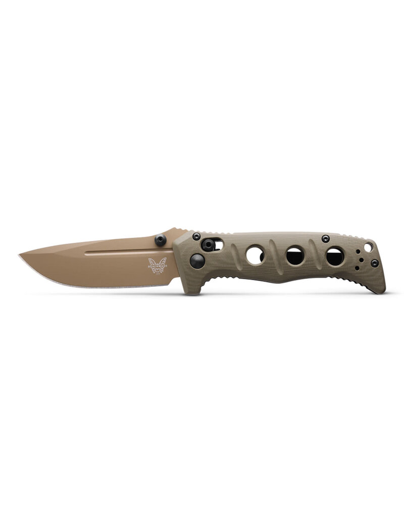 Benchmade Mini Adamas OD Green G10 Drop-point