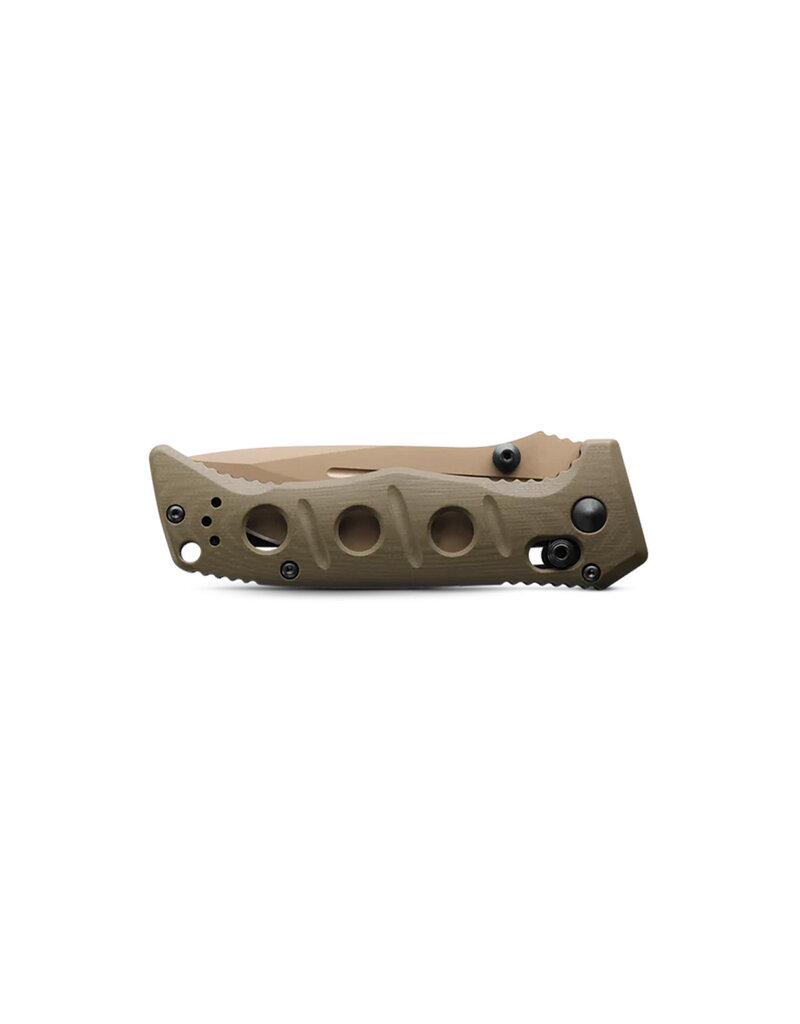 Benchmade Mini Adamas OD Vert G10 Pointe Tombante