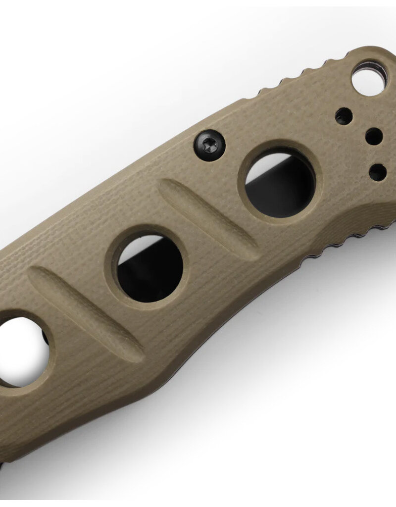 Benchmade Mini Adamas OD Vert G10 Pointe Tombante