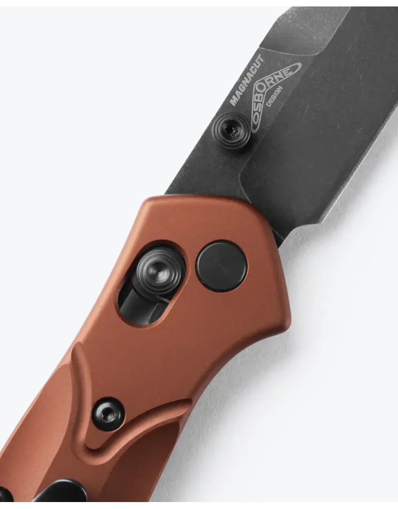 Benchmade Mini Osborne Aluminium cuivré brûlé