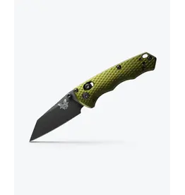 Benchmade Full Immunity Woodland Green Aluminum Wharncliffe