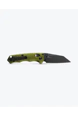 Benchmade Immunité totale en aluminium vert forêt Wharncliffe