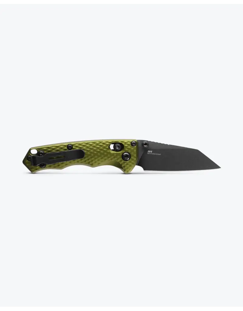 Benchmade Full Immunity Woodland Green Aluminum Wharncliffe