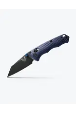 Benchmade Full Immunity Crater Blue Aluminum Wharncliffe