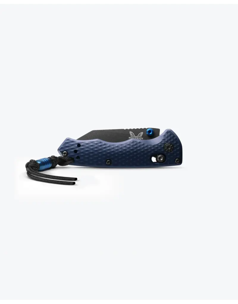 Benchmade Full Immunity Crater Blue Aluminum Wharncliffe