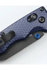 Benchmade Immunité totale Crater Bleu Aluminium Wharncliffe