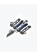 Benchmade Immunité totale Crater Bleu Aluminium Wharncliffe