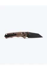 Benchmade Immunité totale Flat Dark Earth Aluminium Wharncliffe