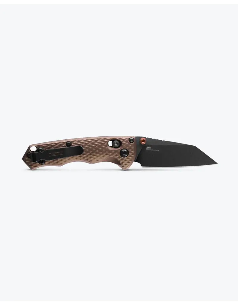 Benchmade Immunité totale Flat Dark Earth Aluminium Wharncliffe