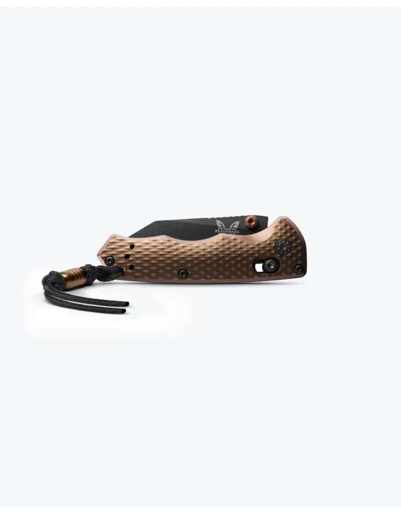 Benchmade Immunité totale Flat Dark Earth Aluminium Wharncliffe