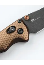 Benchmade Immunité totale Flat Dark Earth Aluminium Wharncliffe