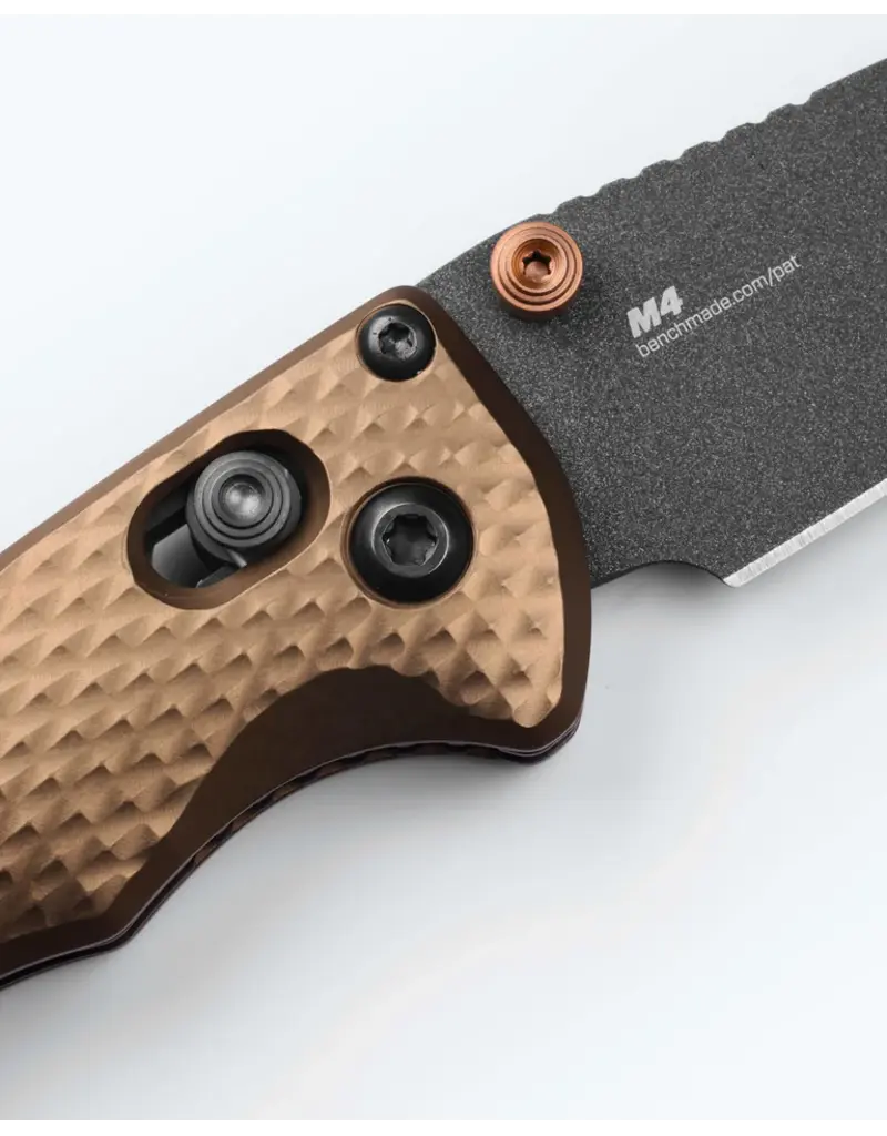 Benchmade Immunité totale Flat Dark Earth Aluminium Wharncliffe