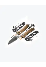 Benchmade Immunité totale Flat Dark Earth Aluminium Wharncliffe