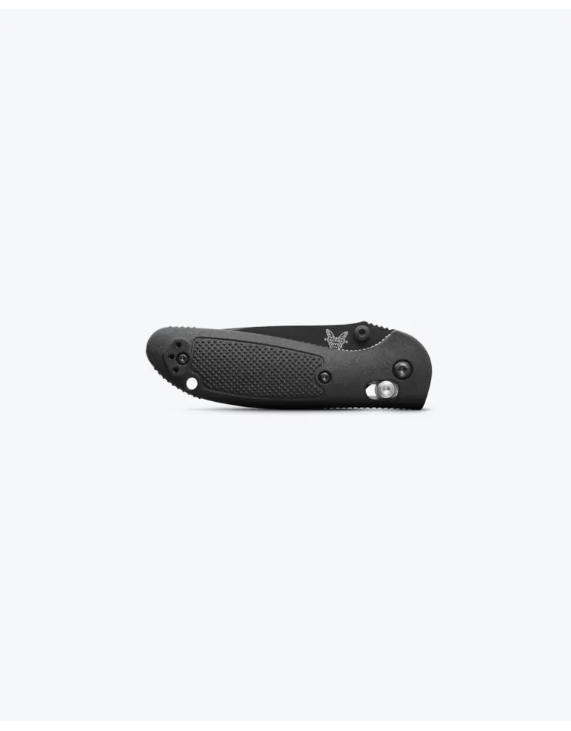 Benchmade Mini Griptilian Noir Grivory Pointe Tombante
