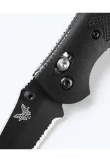 Benchmade Mini Griptilian Black Grivory Drop-point