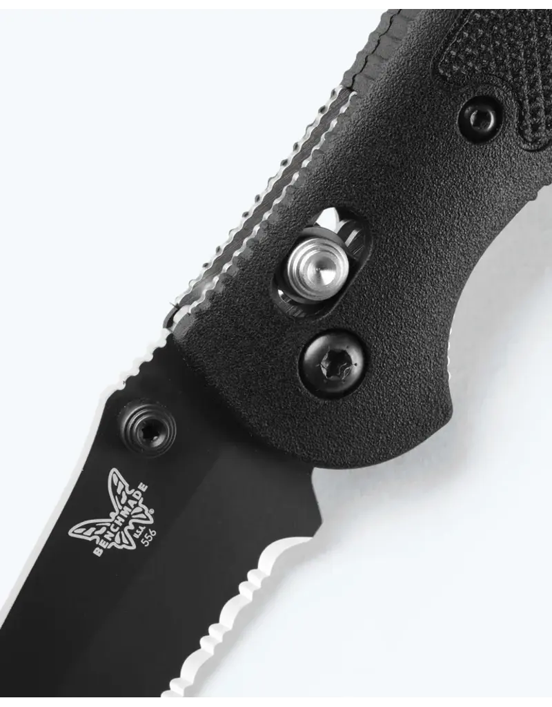 Benchmade Mini Griptilian Noir Grivory Pointe Tombante