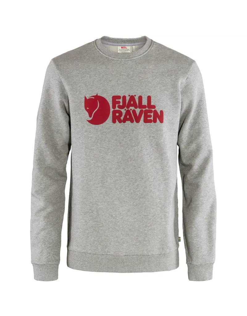 Fjällräven Pull Fjällräven à logo M gris