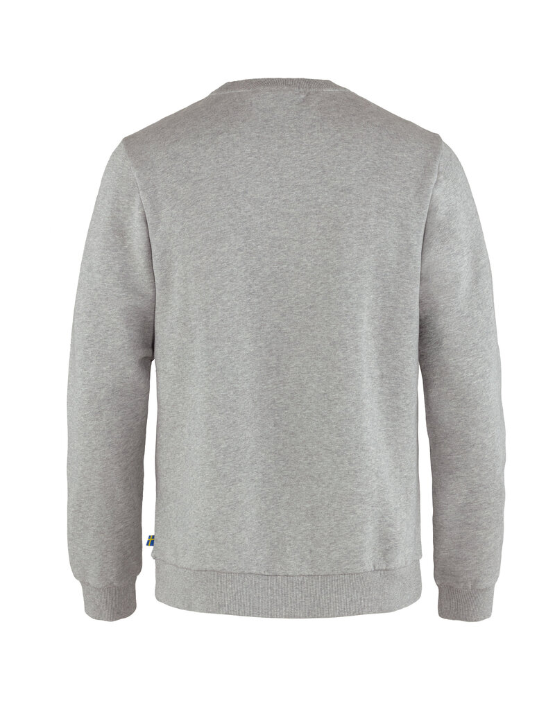 Fjällräven Pull Fjällräven à logo M gris