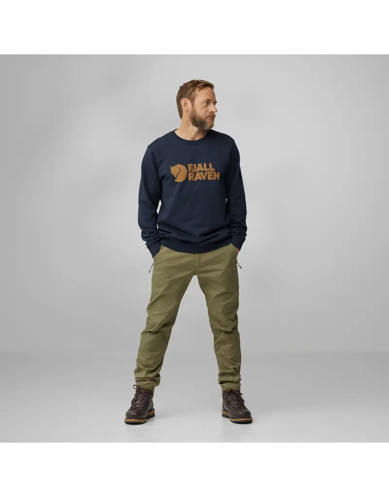 Fjällräven Fjallraven logo Sweater M Dark Navy
