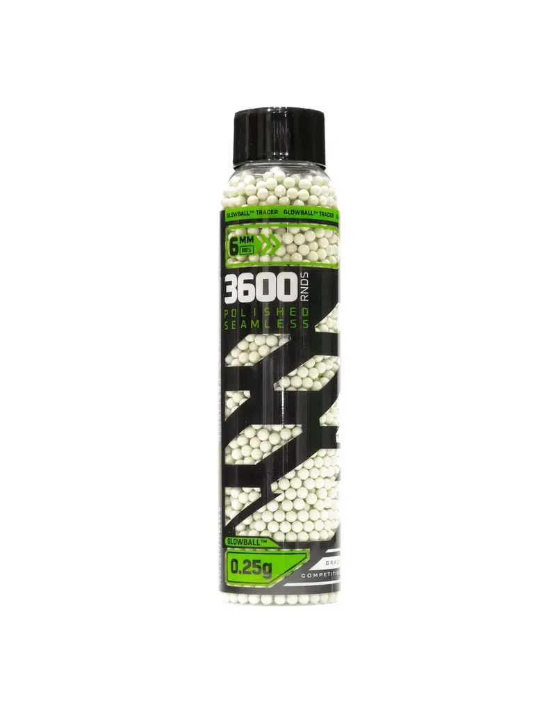 HK Army Billes traçantes Hostile Glowball de 0,25 g, boîte de 3 600, vertes