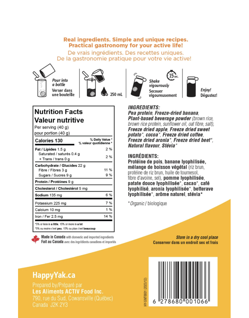 Happy Yak Smooth-Ease Moka Indulgence (1 PK)