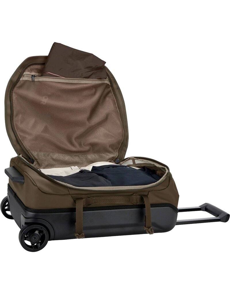 Thule Valise de voyage à roulettes Chasm Carry On, kaki foncé