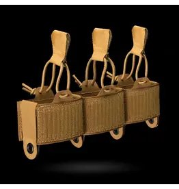 Carcajou Tactical Mag Inserts Triple 5.56 x .45 Coyote Brown