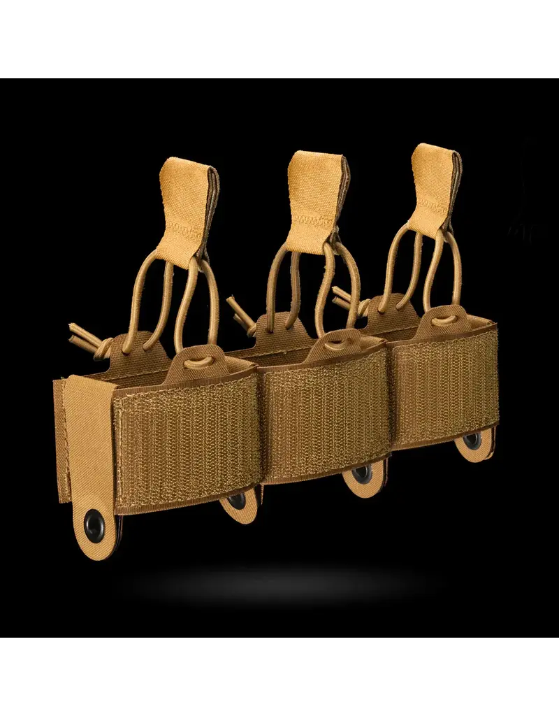 Carcajou Tactical Mag Inserts Triple 5.56 x .45 Coyote Brown