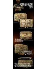 Carcajou Tactical Admin Pouch 5x9 Multicam