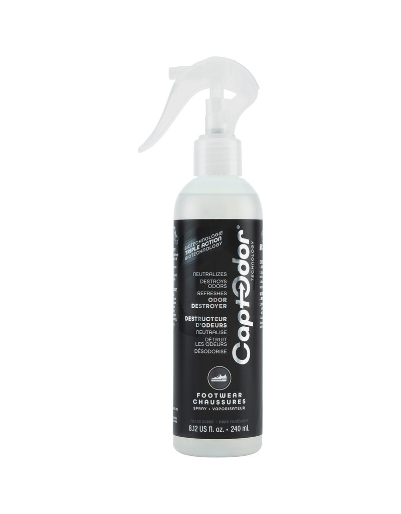 Captodor Vaporisateur destructeur d'odeurs Chaussures 240ml