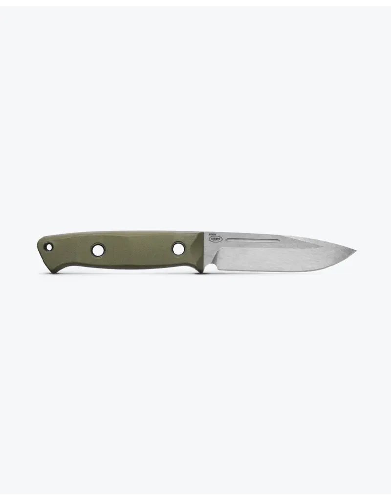 Benchmade  Bushcrafter OD Vert G10 Pointe Tombante